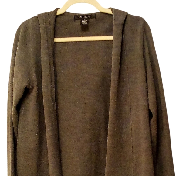 89TH & Madison -NWOT, Open Front Cardigan Sweater W/ Hood Pockets,Long Sleeves, - Picture 5 of 14